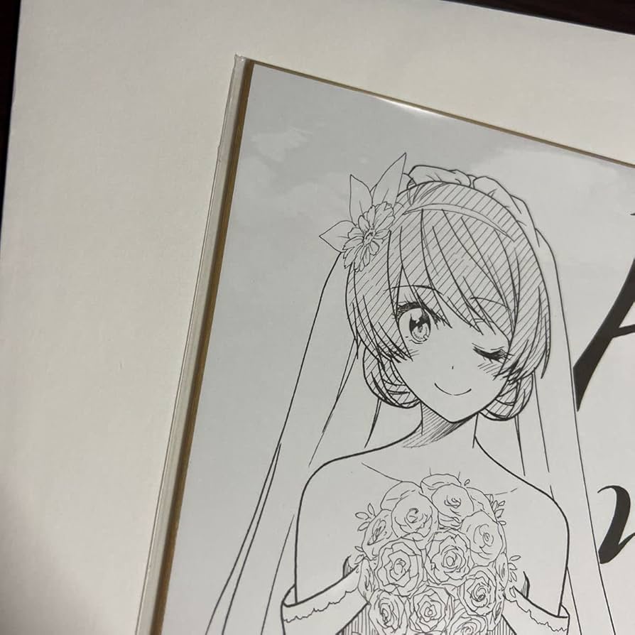 Amazon.co.jp: ニセコイ 橘万里花 フルオーダー色紙